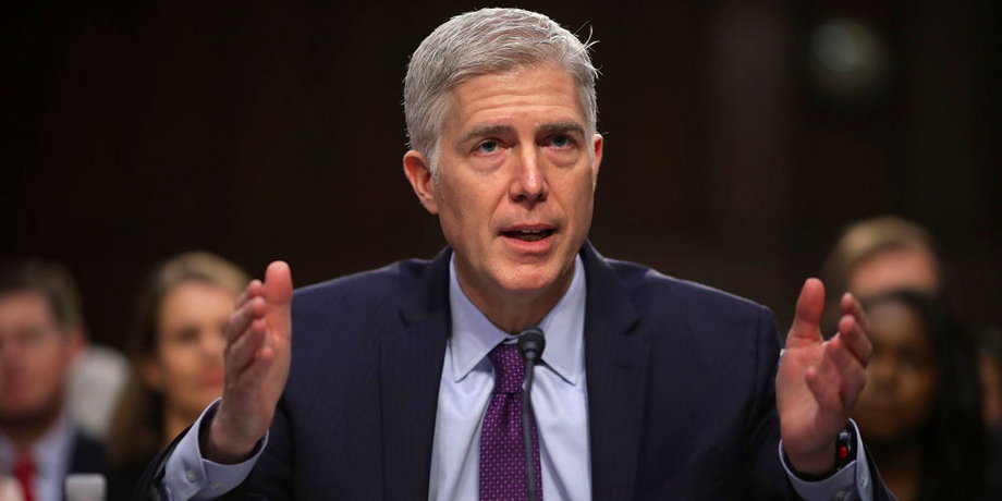 Neil Gorsuch, President Donald Trump's nominee for Supreme Court justice.