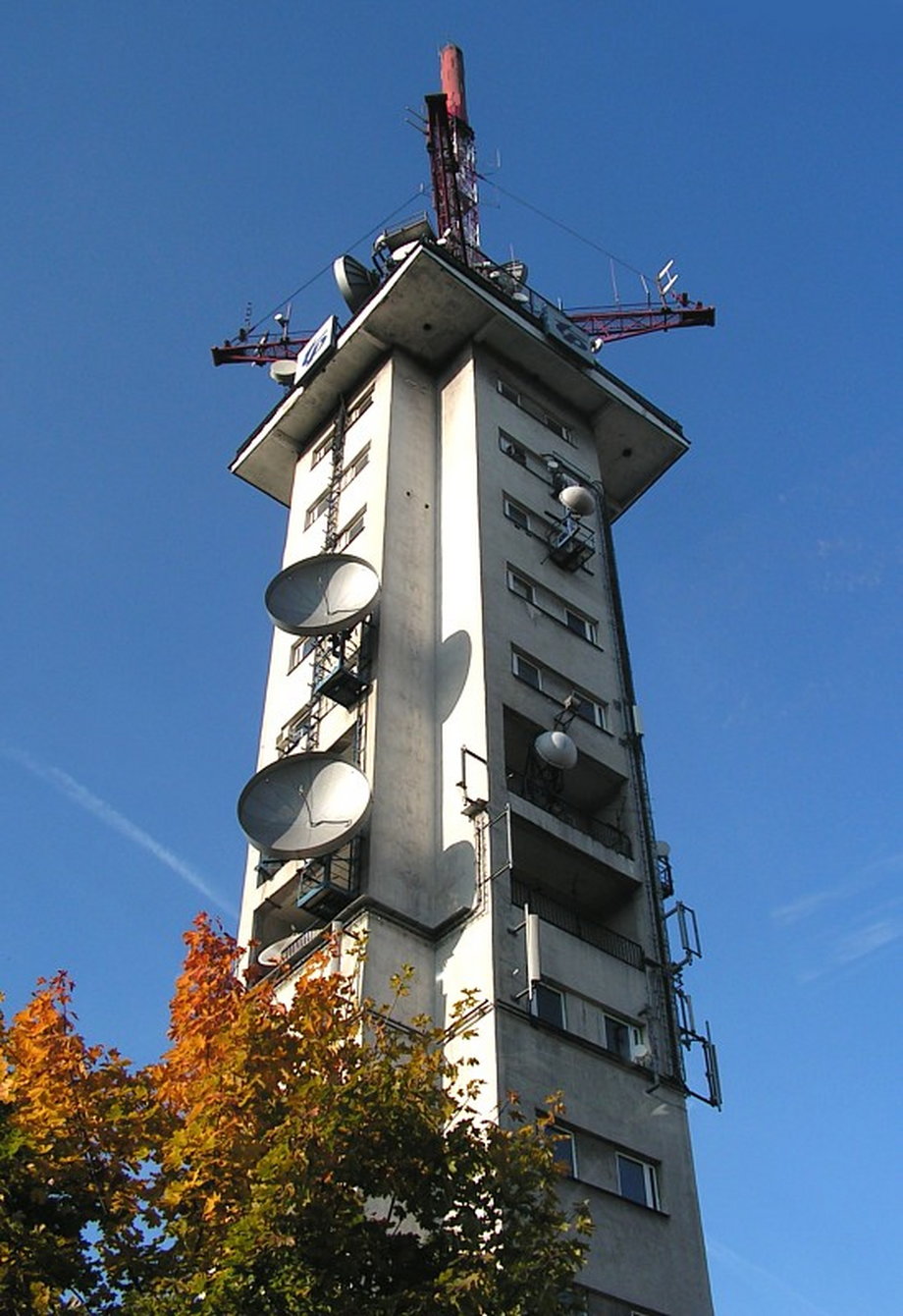 Wieża radiowo-telewizyjna w Bytkowie
