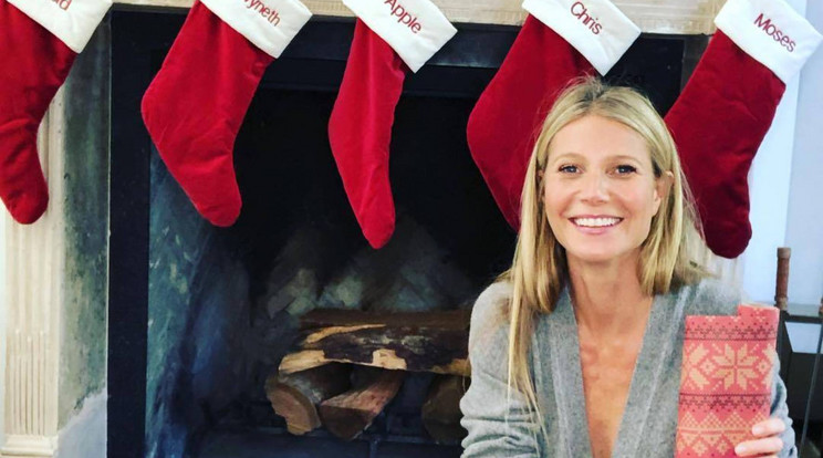 Gwyneth Paltrow 2018 karácsonyán / Fotó: Northfoto