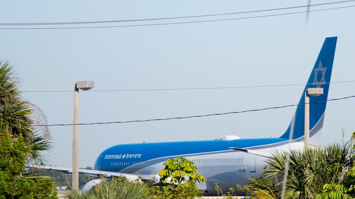 Avion Benjamina Netanjahua (arhiva)
