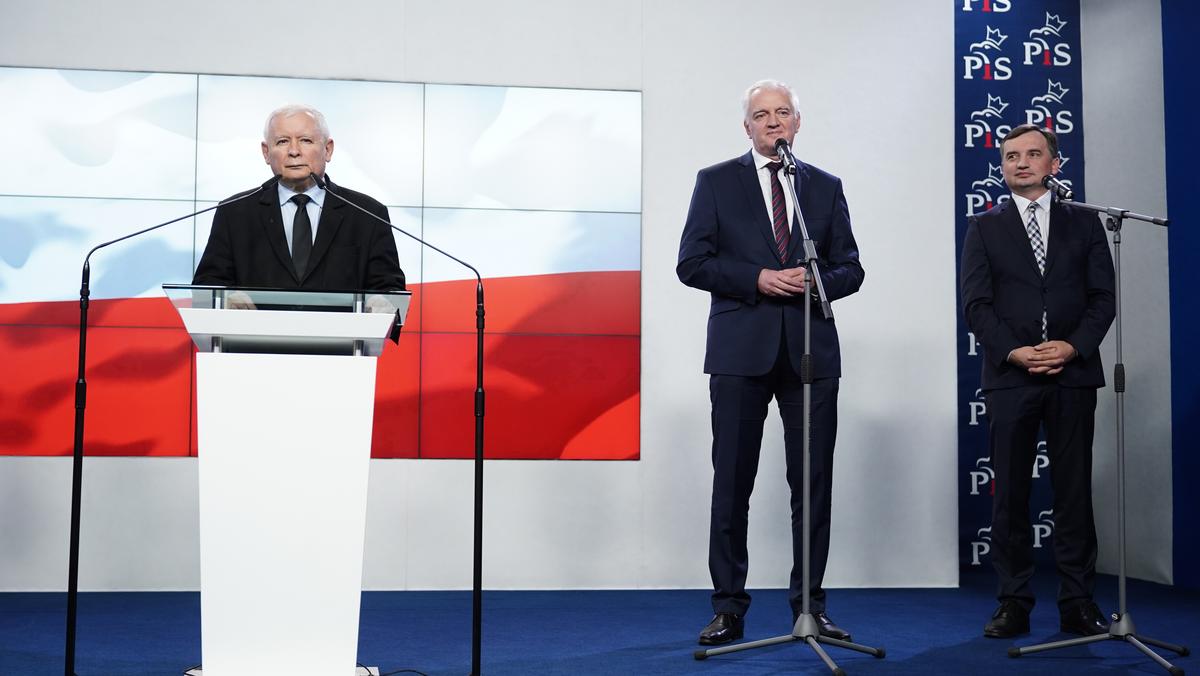 Jarosław Kaczyński, Jarosław Gowin i Zbigniew Ziobro