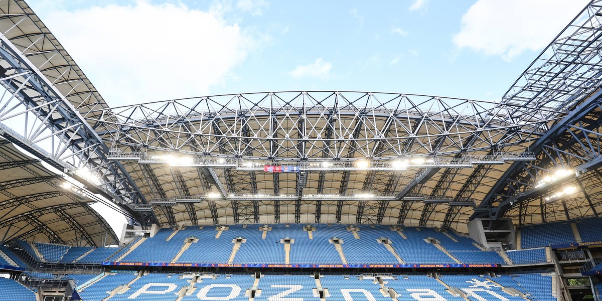 Stadion Lecha Poznań.