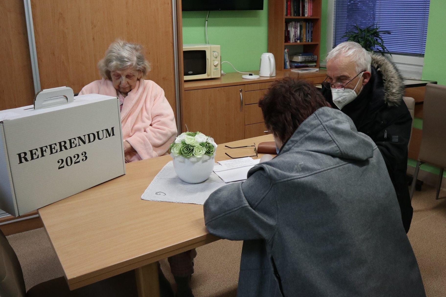 Volička vo Fakultnej nemocnici s poliklinikou v Žiline.