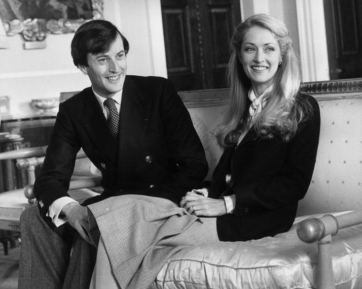 Norton Knatchbull i Penelope Knatchbull w 1980 r.