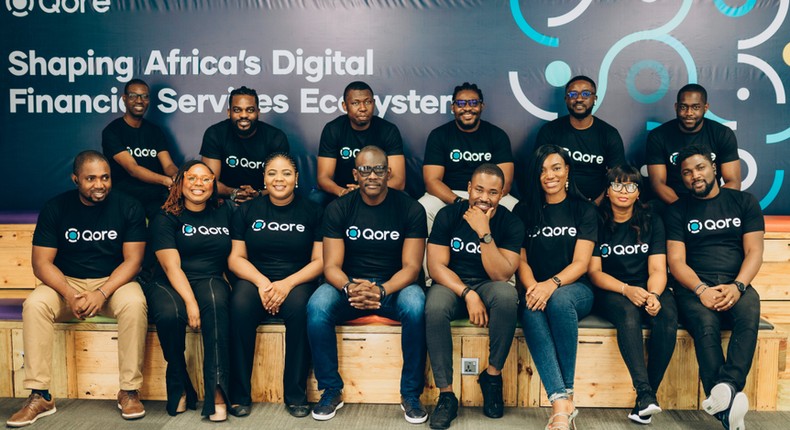 The leadership team at Qore 