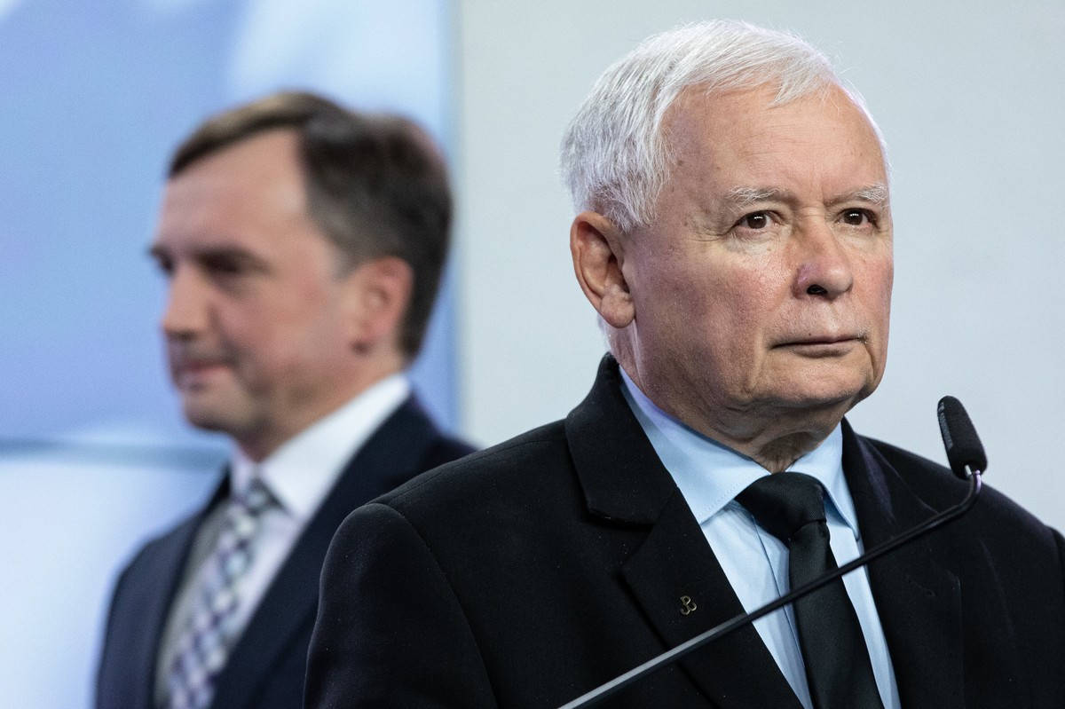 Jarosław Kaczyński i Zbigniew Ziobro