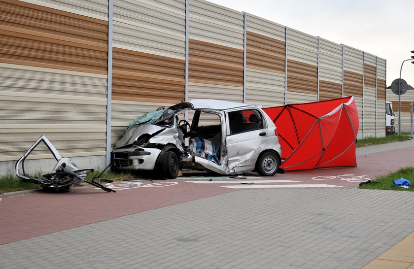 śmiertelny wypadek na ul. Zakładowej