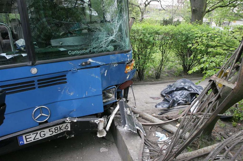 Autobus zmiażdżył staruszkę