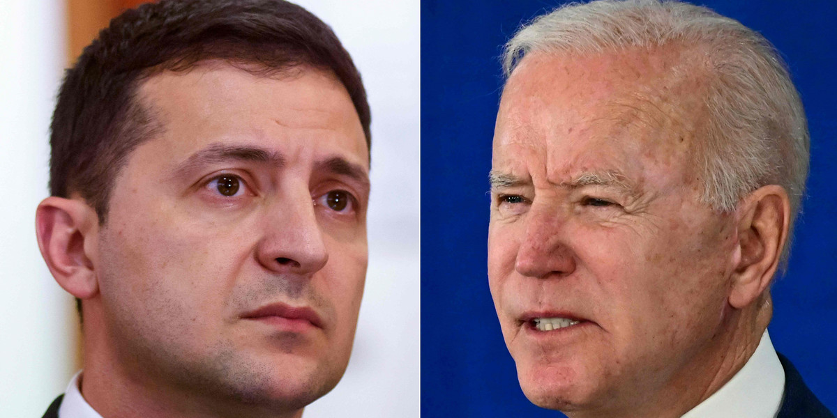 Wołodymyr Zełenski i Joe Biden odbyli rozmowę telefoniczną. 