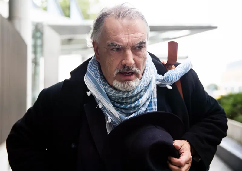 Były dziennikarz Ian Bailey, poszukiwany przez francuskie władze w sprawie morderstwa producentki filmowej Sophie Toscan du Plantier / Zdjęcie: Brian Lawless / PA Images za pośrednictwem Getty Images