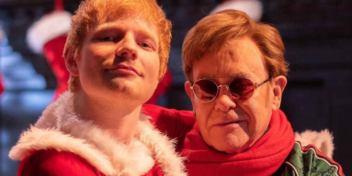 Ed Sheeran i Elton John