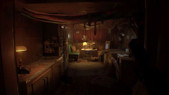 Podobne pokoje przewijają się w serii Resident Evil od lat.