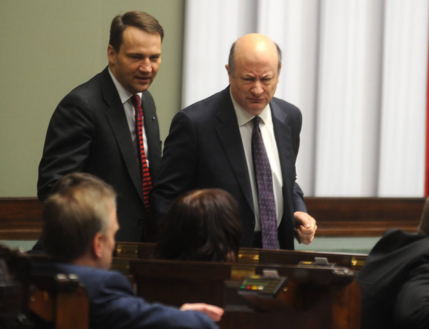 Radosław Sikorski i Jacek Rostowski