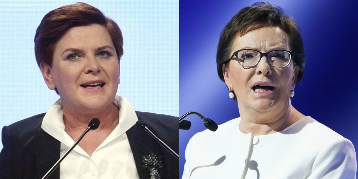 Beata Szydło, Ewa Kopacz