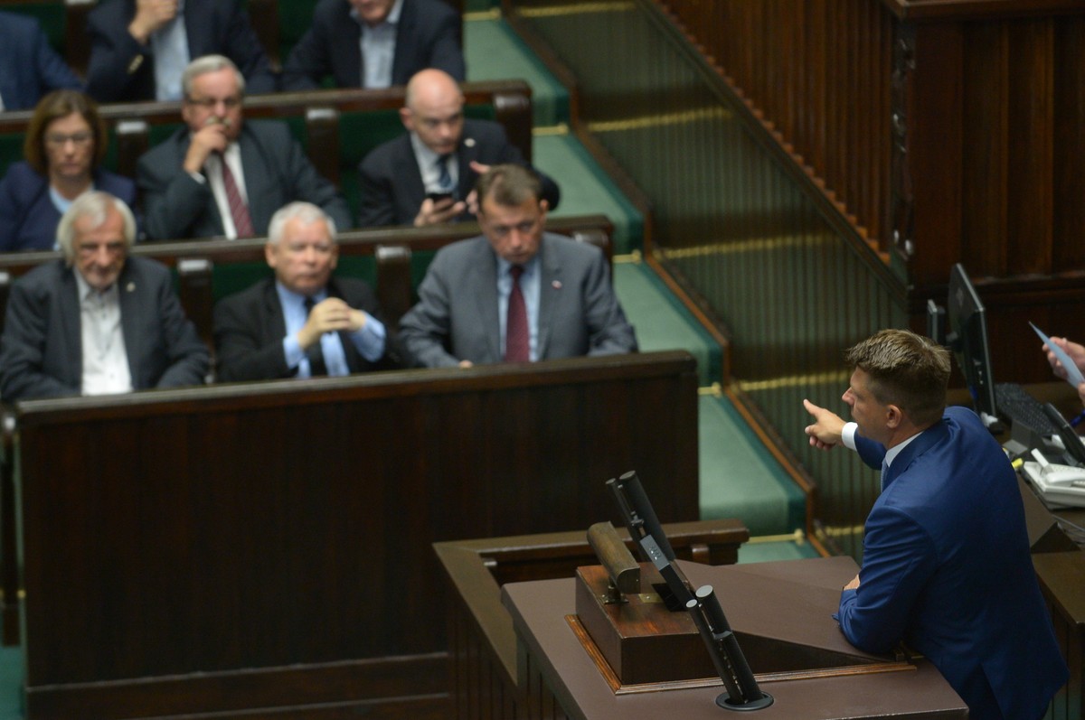 Lider Nowoczesnej Ryszard Petru, PAP/Marcin Obara