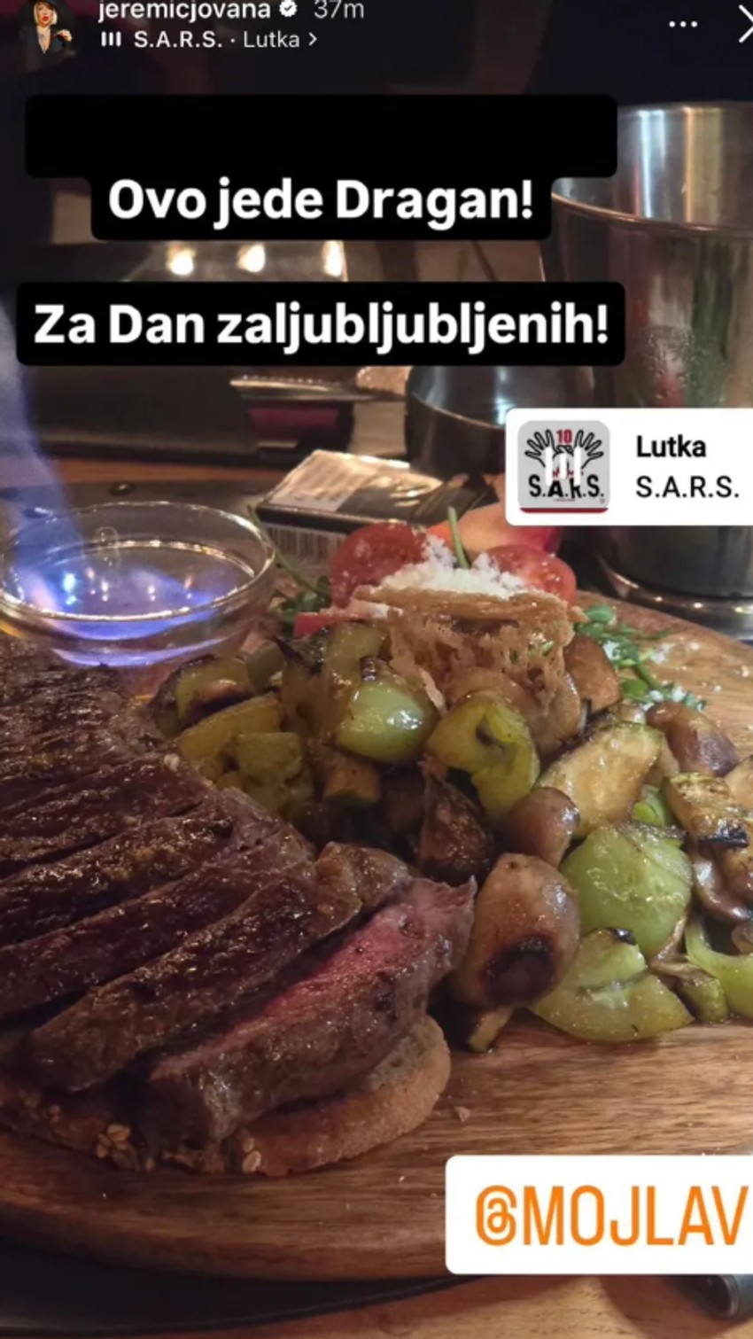 Jovana Jeremić, objava