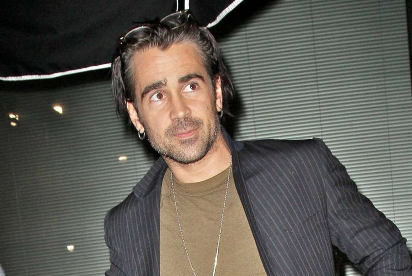 Colin Farrell w Krakowie. Czy on się nie boi?