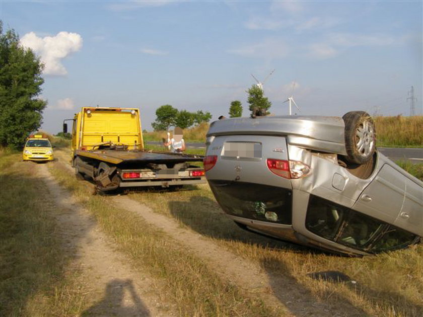 Groźny wypadek w Paczkowie (woj. opolskie)