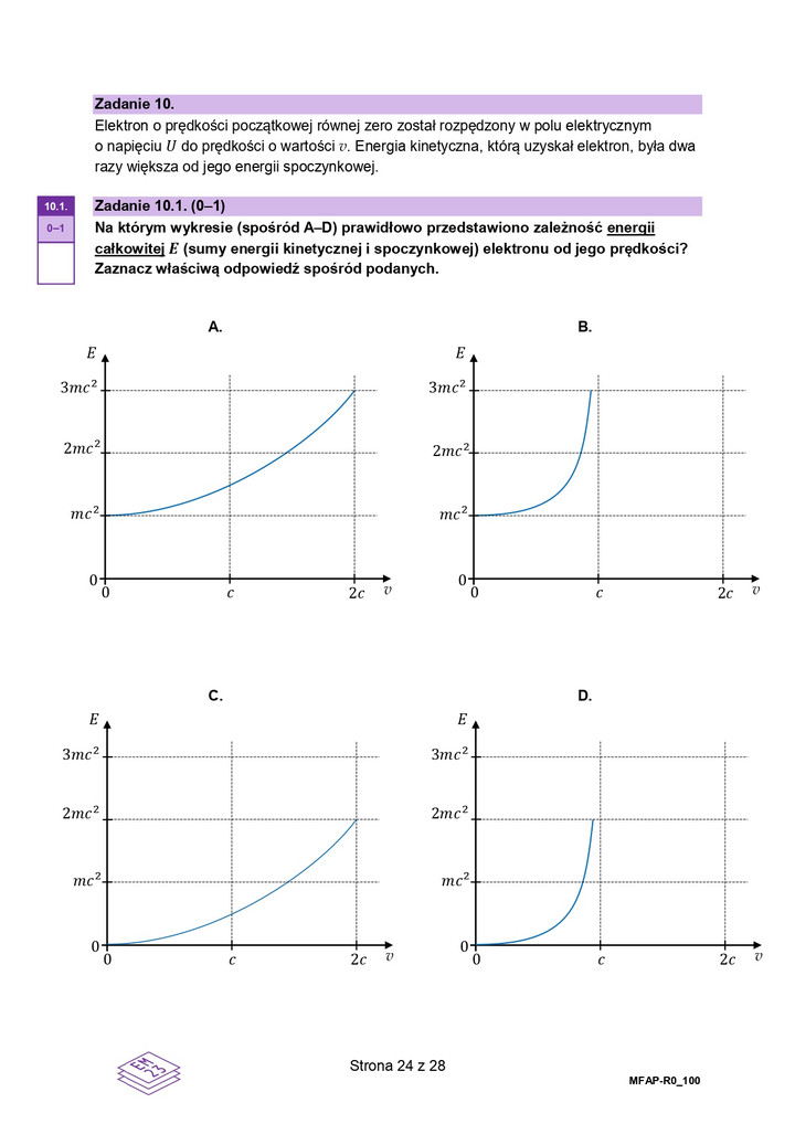 Matura 2023 - fizyka rozszerzona — arkusze egzaminacyjne