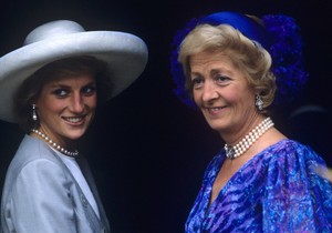 Princeza Dajana sa majkom