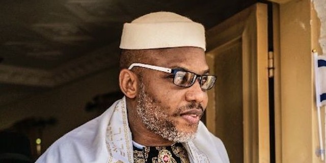 Nnamdi Kanu [AFP]