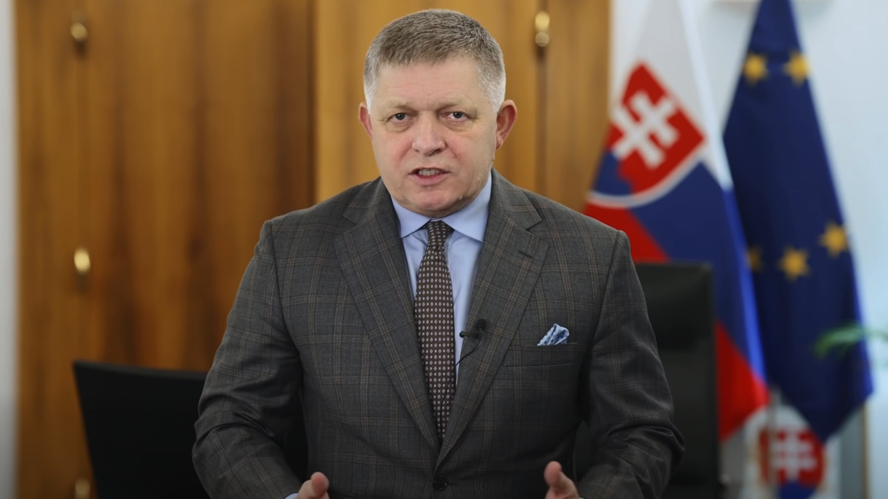 Premiér SR Robert Fico.