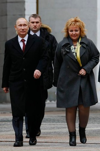 Ludmiła Putin i Władimir Putin