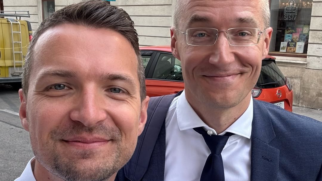 Viktor Vincze a Michal Kovačič. 