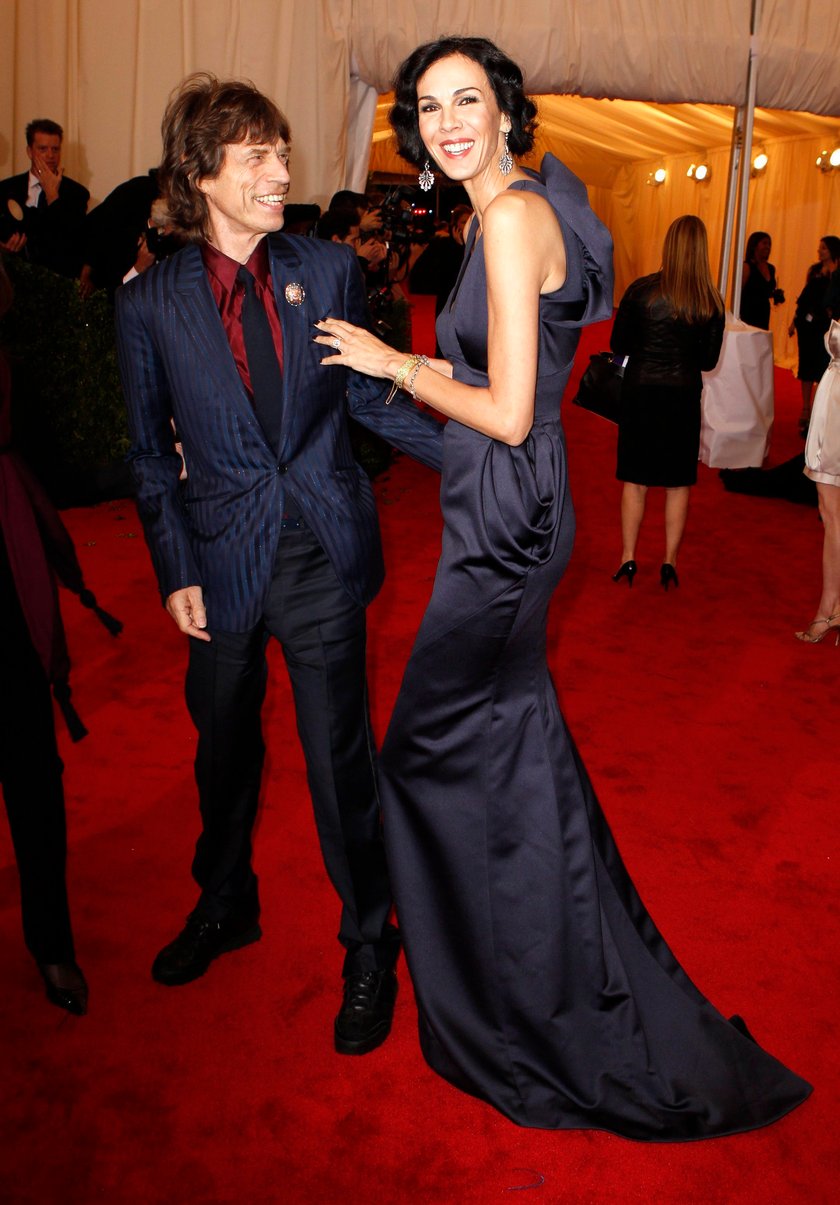 Mick Jagger i L'Wren Scott 