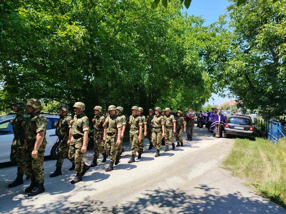 Sahranjen stariji vodnik Vojske Srbije Milovan Jovanović