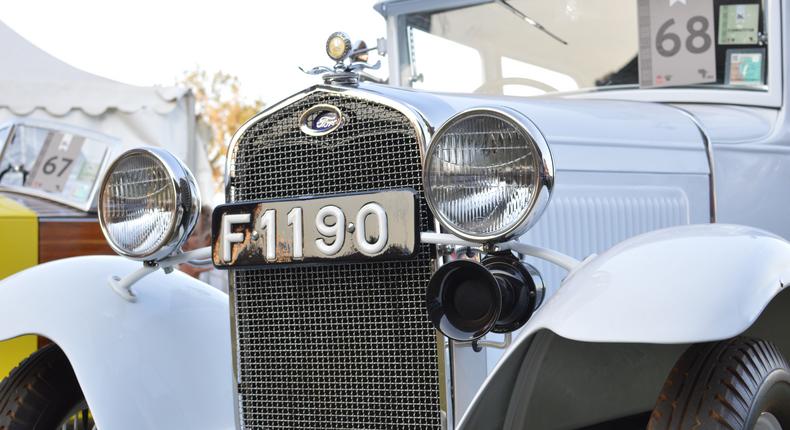 1930 Ford Model A at the 2019 CBA Concours d'Elegance. (George Tubei)