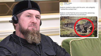 Kadyrow wykorzystuje swoje nieletnie dzieci do propagandy. Kuriozalne nagranie