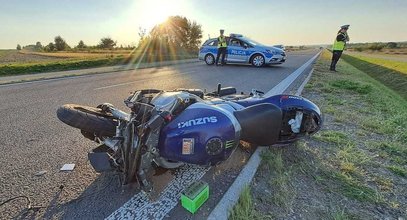 Tragedia na obwodnicy Kraśnika. Nie żyje motocyklista, który zderzył się z łosiem