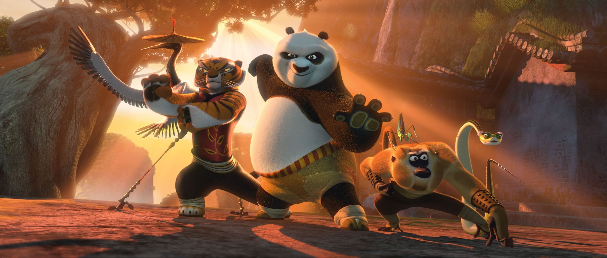 Do kín sa vracia film Kung Fu Panda.