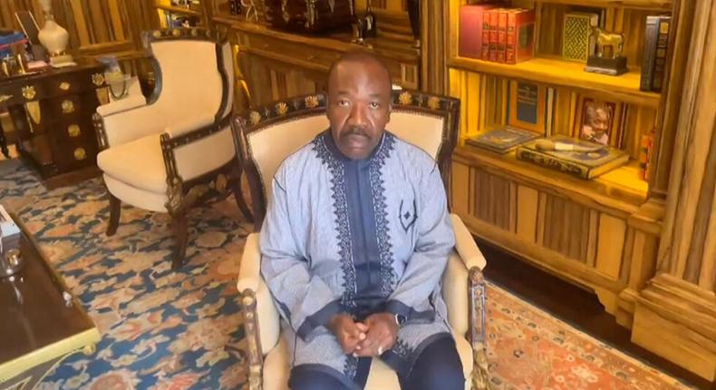Le président du Gabon Ali Bongo Ondimba s'est exprimé dans une vidéo en anglais