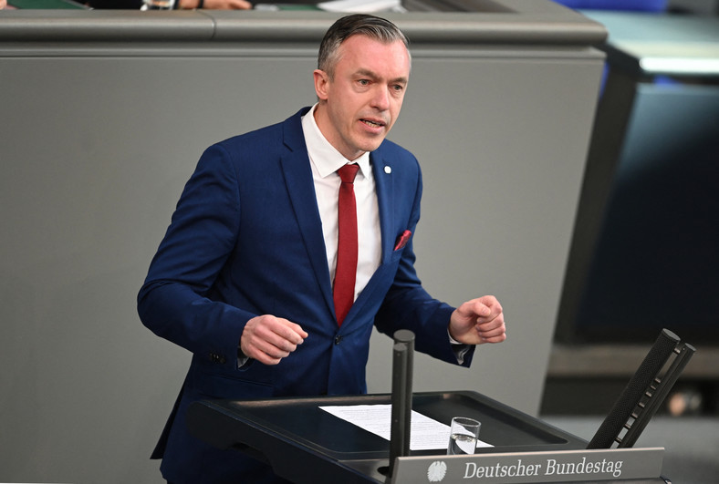 Eugen Schmidt w Bundestagu, marzec 2023 r.