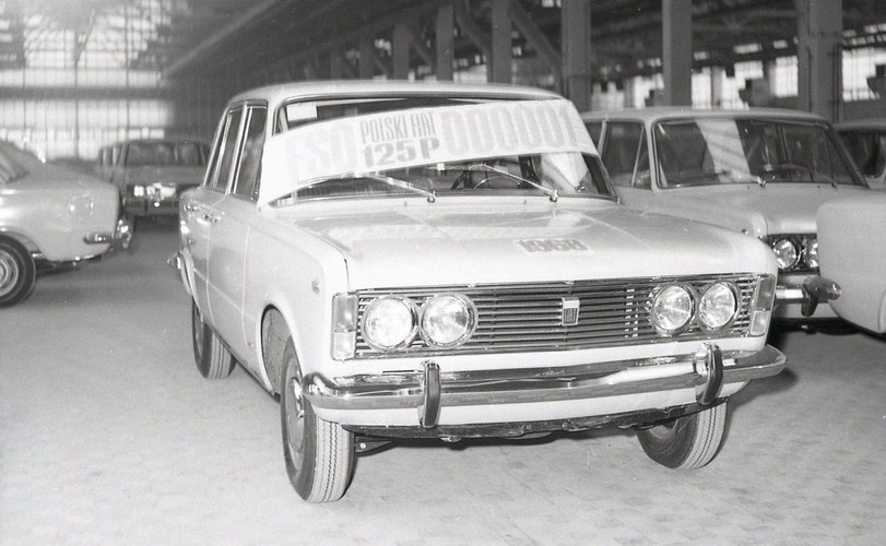 Fiat 125p - pierwszy egzemplarz