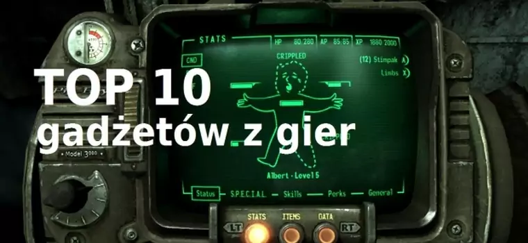 TOP 10 najbardziej pożądanych gadżetów z gier