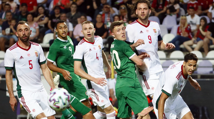 Utolsó felkészülési meccsén 0-0-t játszott a magyar futball-válogatott az Eb előtt. / Fotó: Blikk/Fuszek Gábor