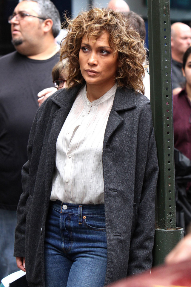 Jennifer Lopez na planie serialu