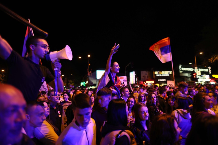 srednjoškolci novi sad protest