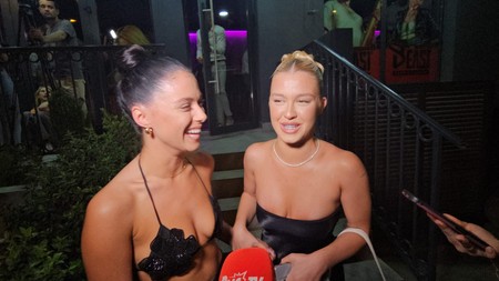 Mahrina u kupaćem kod Tanje Savić na promociji
