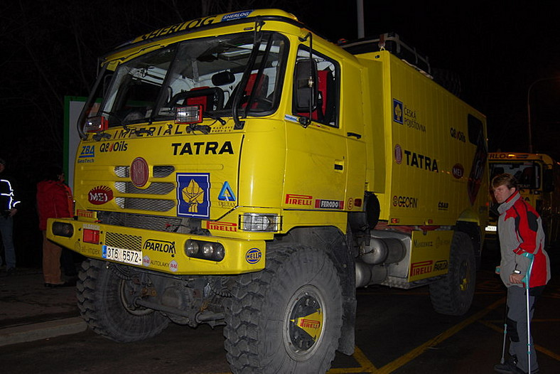 Rajd Dakar 2008: Loprais Tatra Team już w drodze do Lizbony