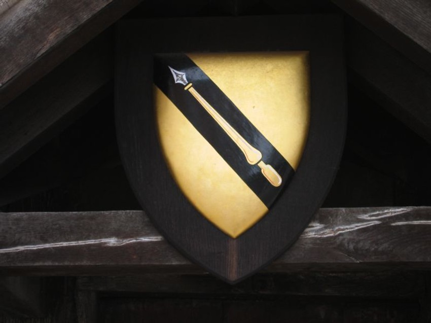 Dokaz o društvenom statusu: Grb porodice Šekspir iznad kućnog praga