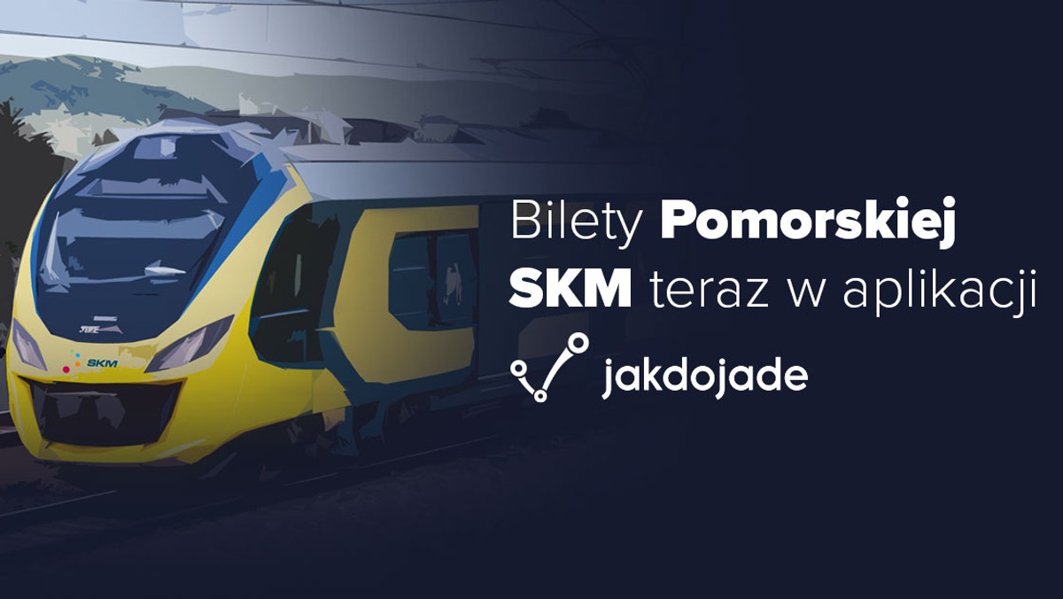 Jakdojade na Pomorzu. Oferta biletów na przejazdy Pomorską SKM