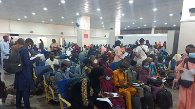 1,471 Nigerians arrive Abuja from Sudan. [Twitter:NiDCOM]