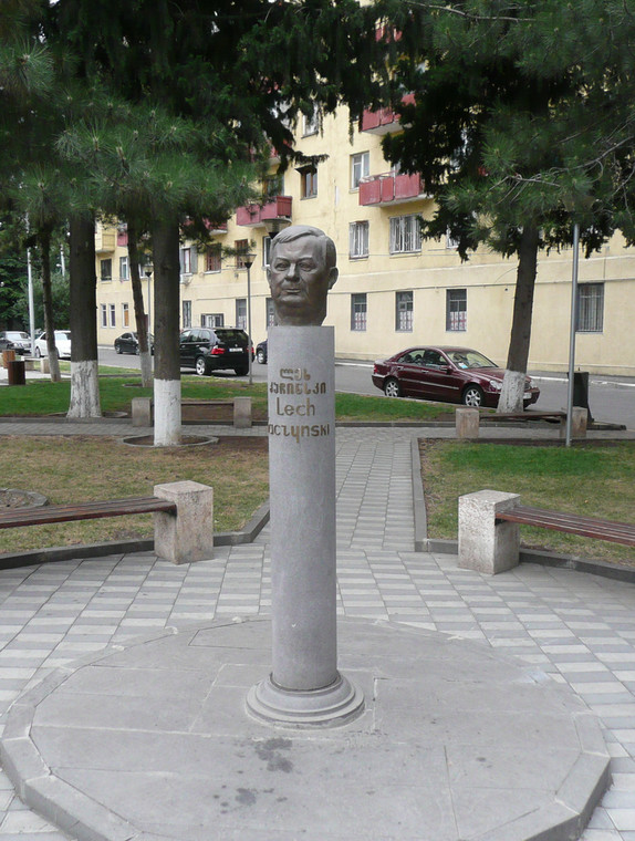 Pomnik Lecha Kaczyńskiego, fot. zdjęcie własne 