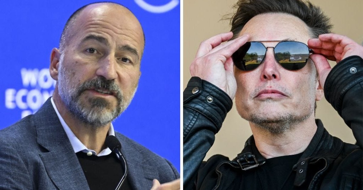 Uber's CEO says he wants to find a way to work with Tesla because 'no ...
