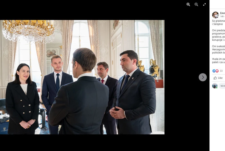 Makron sa gradonačenicima