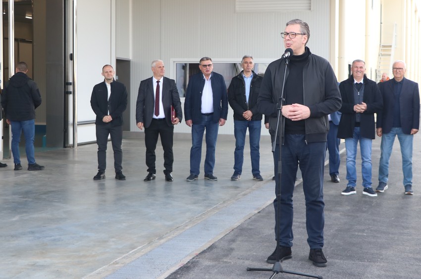 Aleksandar Vučić u Bojniku